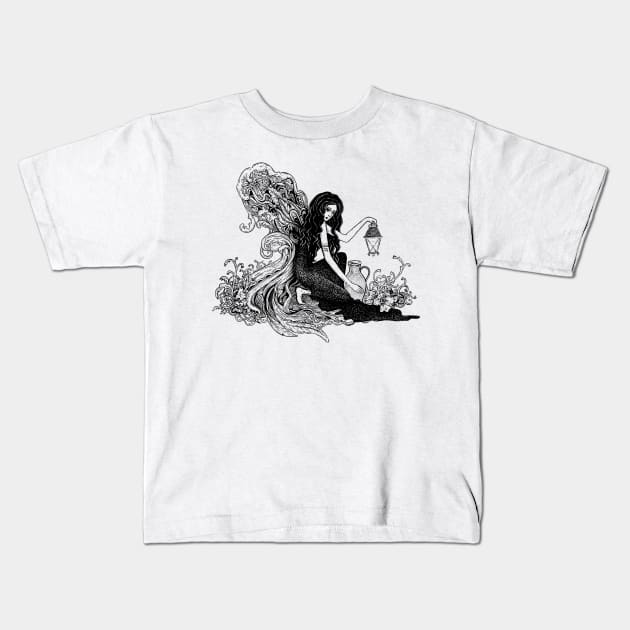 Insomnia Kids T-Shirt by eugeniahauss